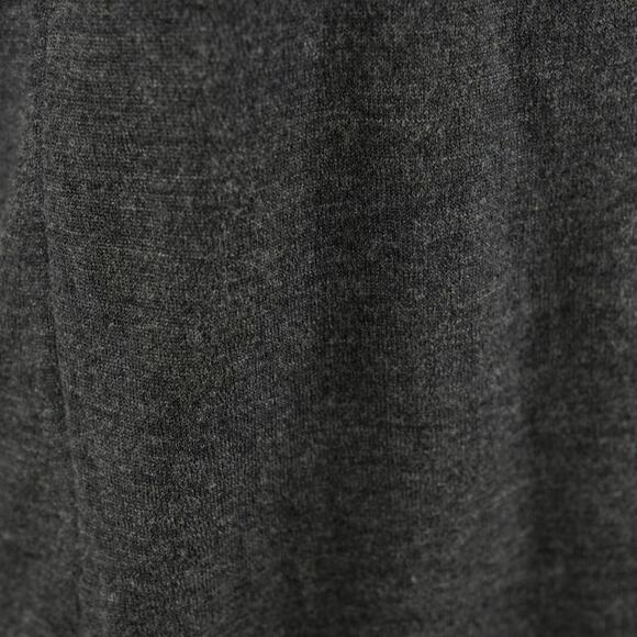 Theory Lorimar Noble Sweater Gray Wool Cardigan Open Front Womens P / 0 - 00 - Picture 5 of 7